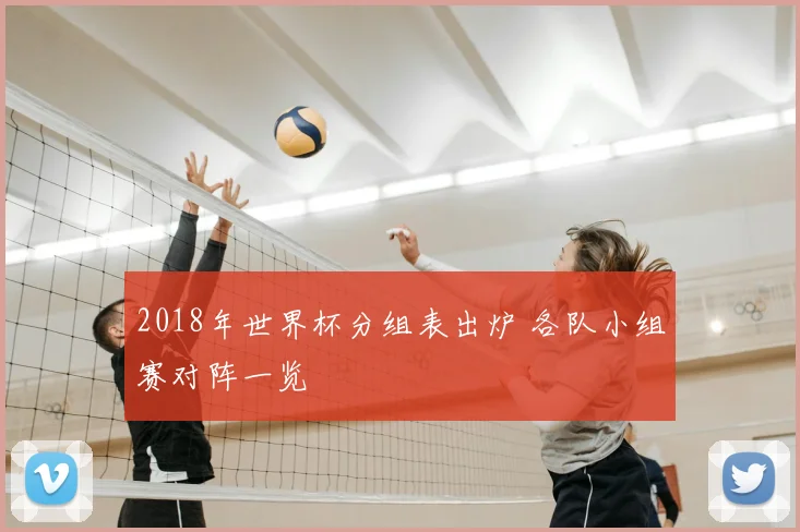2018年世界杯分组表出炉 各队小组赛对阵一览