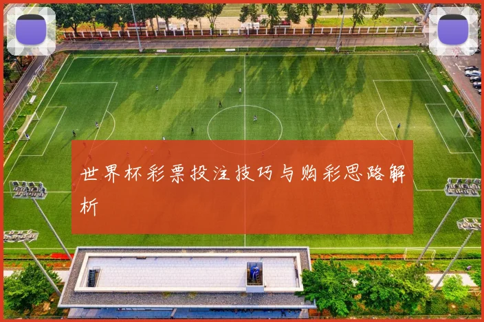 世界杯彩票投注技巧与购彩思路解析